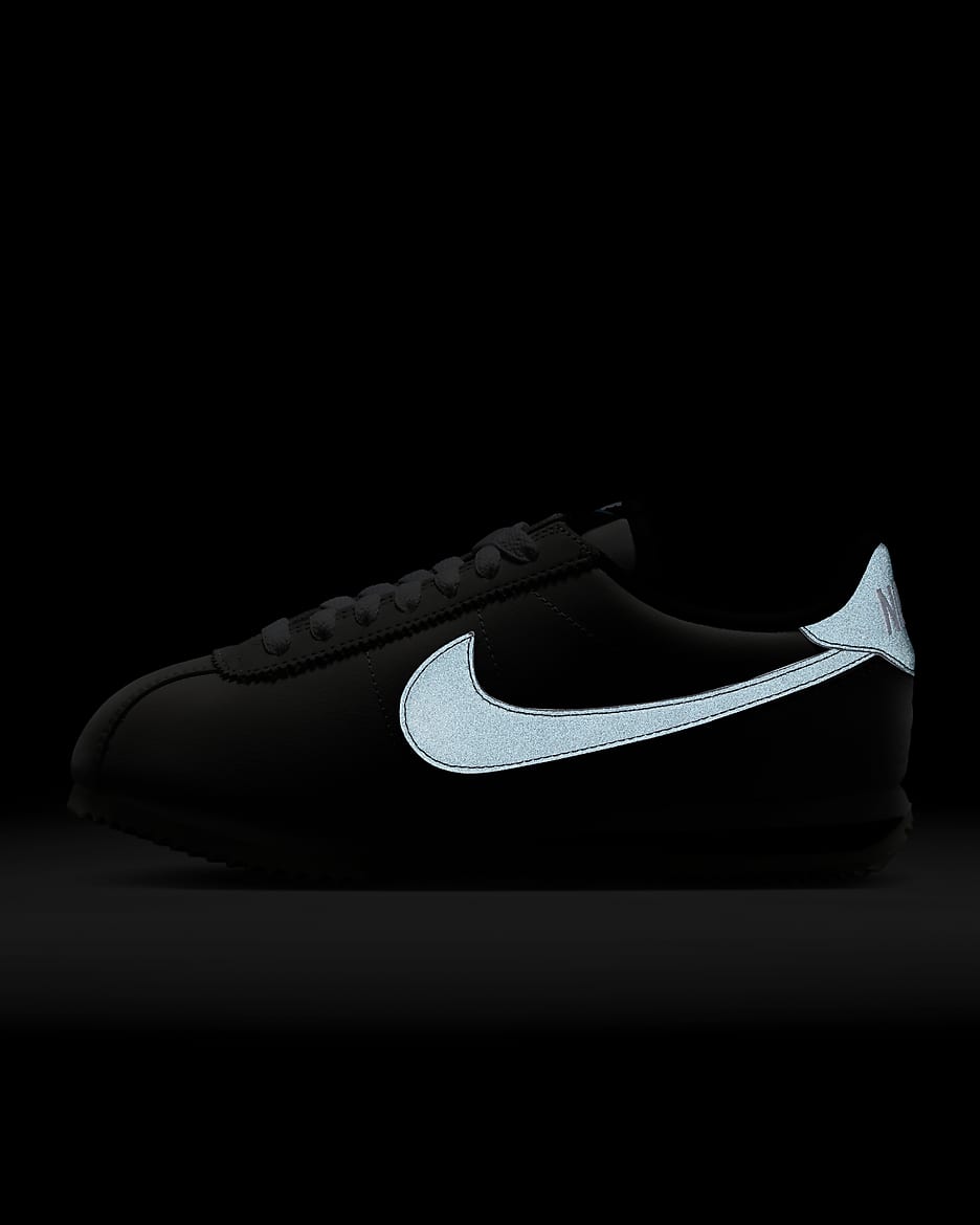 Nike cortez se black on sale